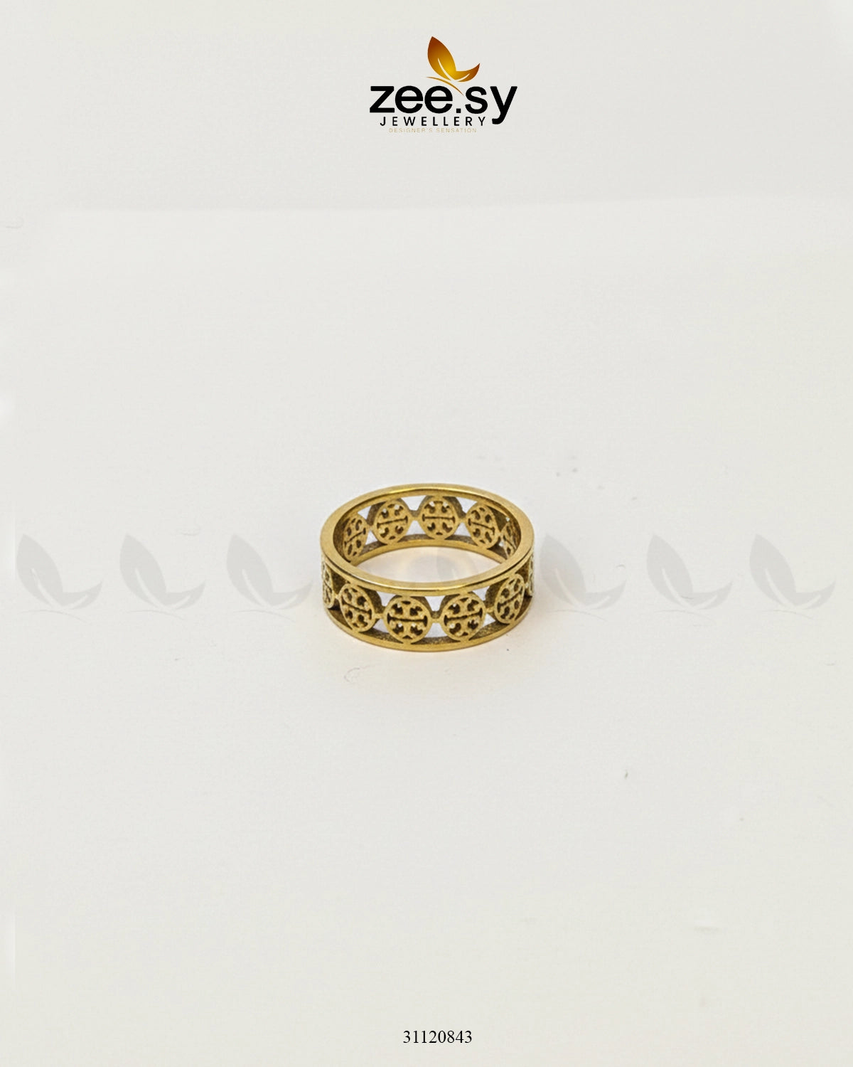 Timeless Geometric Openwork Ring - Zeesy Jewellery