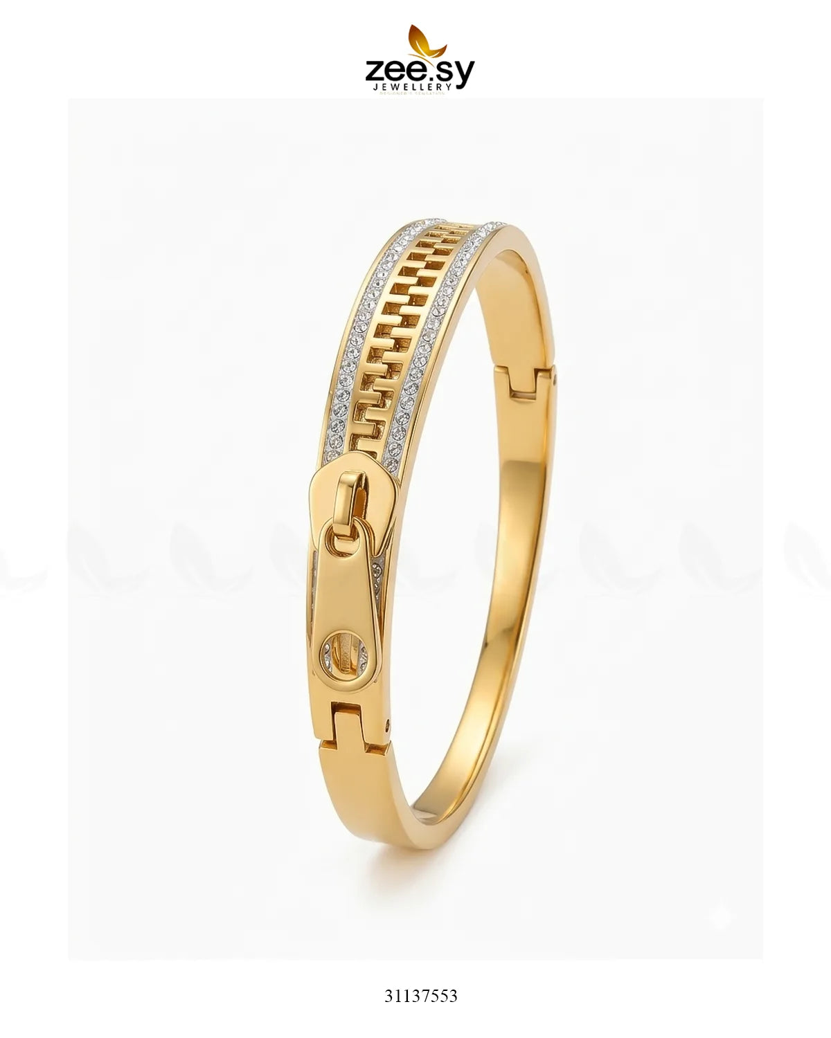 Valentine Zipper Cluster Bracelet Bracelet - Zeesy Jewellery Pakistan | Premium Artificial & Imitation Jewellery
