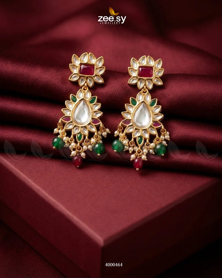 Veda Pearl Gemstone Earrings