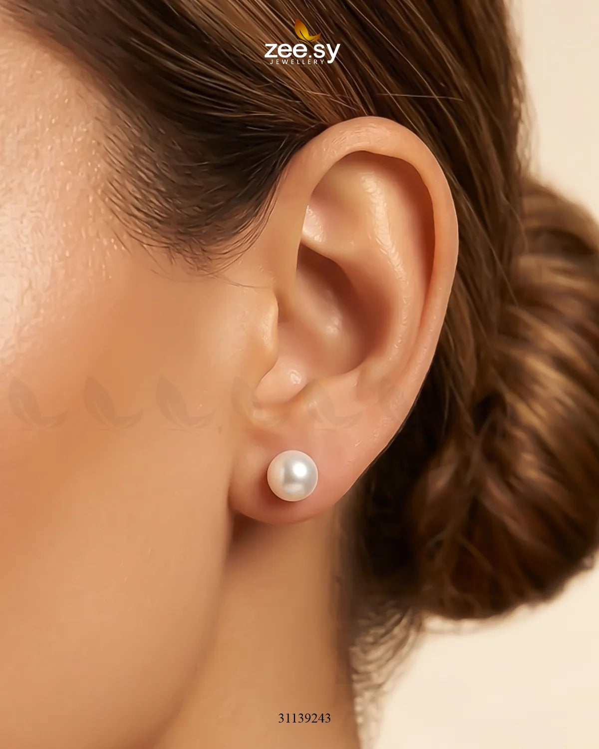 Velora Pearl Stud Earrings Earrings - Zeesy Jewellery Pakistan | Premium Artificial & Imitation Jewellery