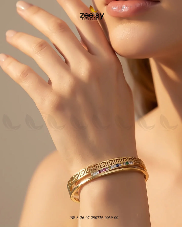 Versa Mesh Gemstone Bracelet