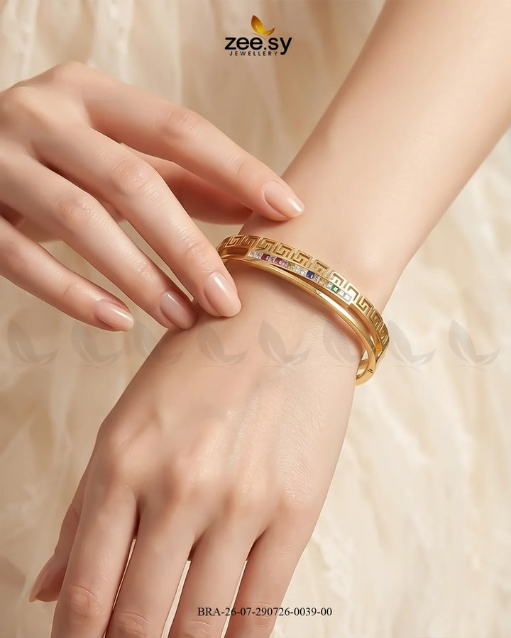 Versa Mesh Gemstone Bracelet