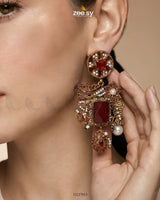 Victorian Faux Pearl Earrings - Zeesy Jewellery