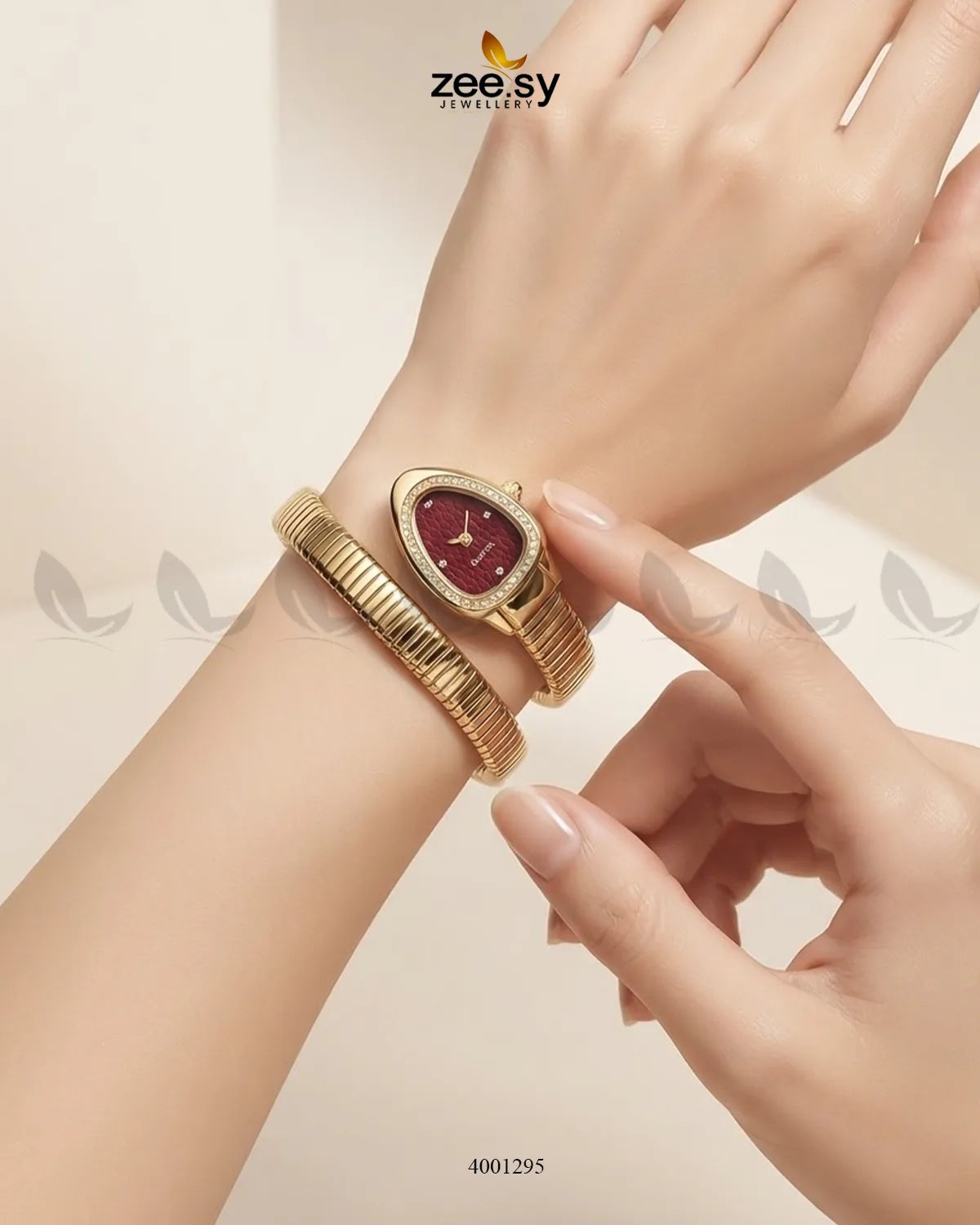 Vintage Serpent Coil Watch