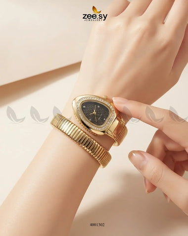 Vintage Style Serpent Wrist Watch