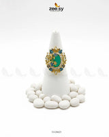 Vintage Uncut Stone Turkish Ring - Zeesy Jewellery