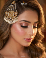 Shyama Beaded Pearl Jhumar - Zeesy Jewellery