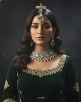 Rich Sentimental Crystal Bridal Set - Zeesy Jewellery