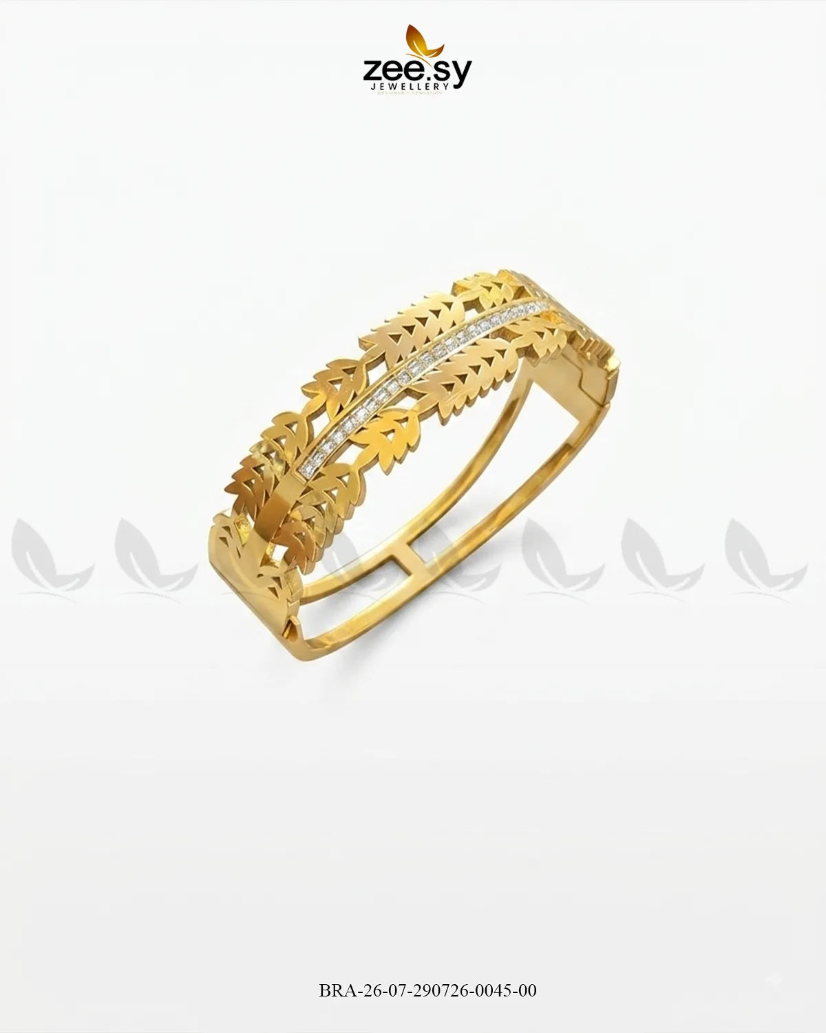 Wheat Pattern Stone Line Bracelet