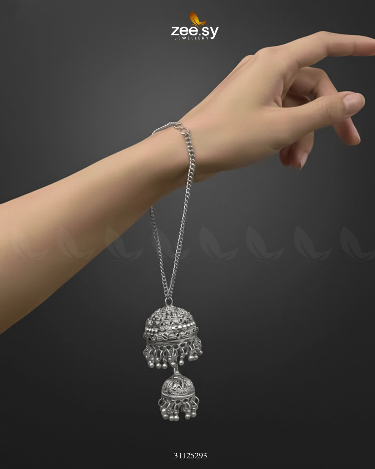 Punjabi Mini Kaleera Wrist Dangler - Zeesy Jewellery