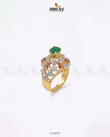 Zelora Stone Cluster Ring