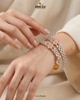 Zircon Bangles Bangles - Zeesy Jewellery Pakistan | Premium Artificial & Imitation Jewellery