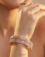 Zircon Bangles Bangles - Zeesy Jewellery Pakistan | Premium Artificial & Imitation Jewellery