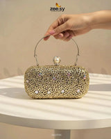 Berry Toned Crystal Fiesta Bag ACCESSORIES - Zeesy Jewellery Pakistan | Premium Artificial & Imitation Jewellery