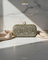 Berry Toned Crystal Fiesta Bag ACCESSORIES - Zeesy Jewellery Pakistan | Premium Artificial & Imitation Jewellery