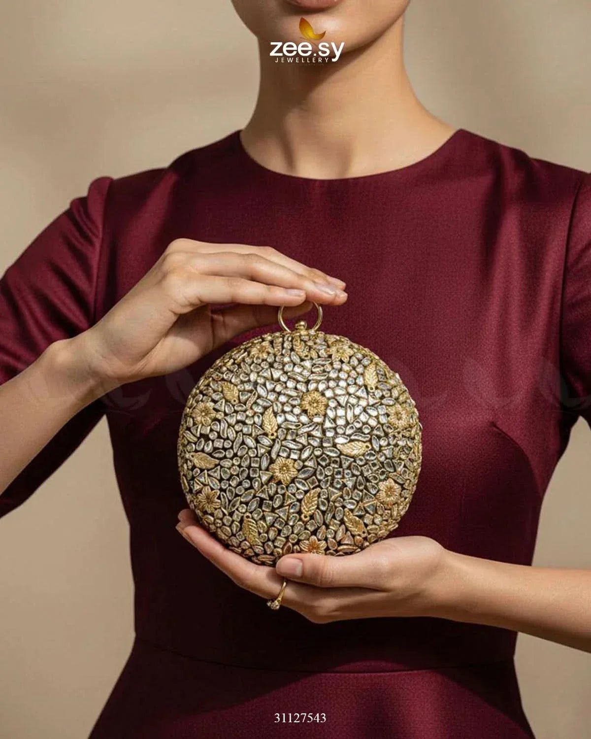 Celestial Mosaic Ball Bag ACCESSORIES - Zeesy Jewellery Pakistan | Premium Artificial & Imitation Jewellery
