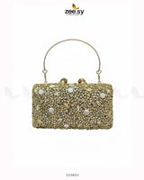 Elegant Ruby Crystal Clutch Bag ACCESSORIES - Zeesy Jewellery Pakistan | Premium Artificial & Imitation Jewellery
