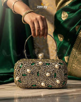 Jungle Queen's Formal Clutch Bag ACCESSORIES - Zeesy Jewellery Pakistan | Premium Artificial & Imitation Jewellery