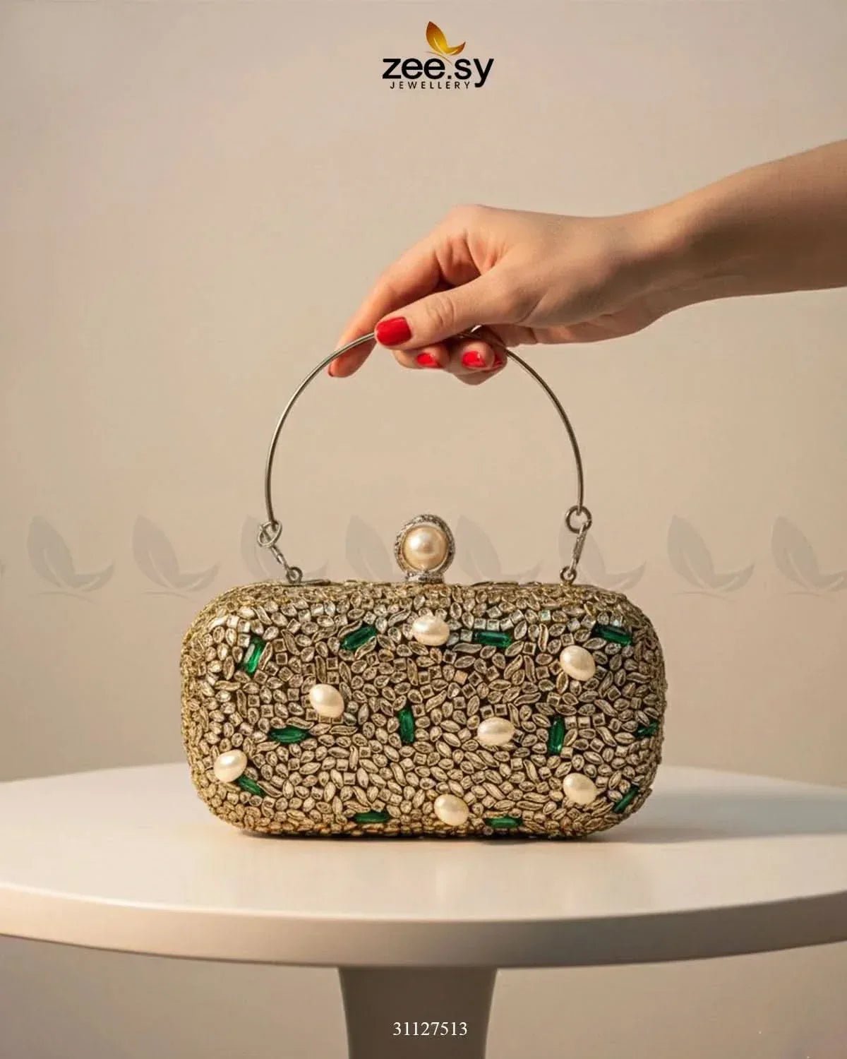 Jungle Queen's Formal Clutch Bag ACCESSORIES - Zeesy Jewellery Pakistan | Premium Artificial & Imitation Jewellery