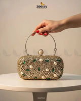 Jungle Queen's Formal Clutch Bag ACCESSORIES - Zeesy Jewellery Pakistan | Premium Artificial & Imitation Jewellery