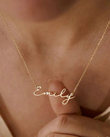 Personalized Minimalist Name Necklace - Zeesy.pk
