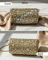Rich Leaf Vine Clutch Bag ACCESSORIES - Zeesy Jewellery Pakistan | Premium Artificial & Imitation Jewellery