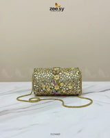 Royal Heritage Floral Clutch Bag ACCESSORIES - Zeesy Jewellery Pakistan | Premium Artificial & Imitation Jewellery