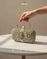 Shimmering Baroque Pearl Bag ACCESSORIES - Zeesy Jewellery Pakistan | Premium Artificial & Imitation Jewellery