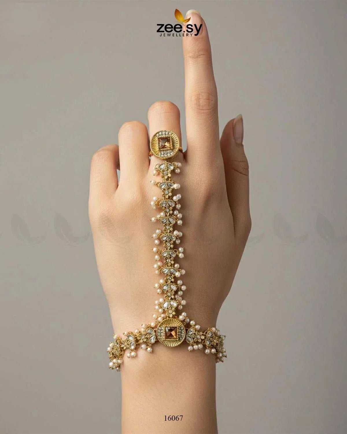 Majestic Azalea Hand Anja Accessories ACCESSORIES - Zeesy Jewellery Pakistan | Premium Artificial & Imitation Jewellery