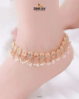 Rutilated Anklet - Zeesy.pk