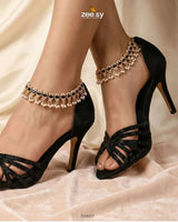 Rutilated Anklet - Zeesy.pk