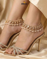 Rutilated Anklet - Zeesy.pk