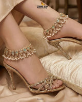 Rutilated Anklet - Zeesy.pk