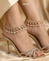 Rutilated Anklet - Zeesy.pk
