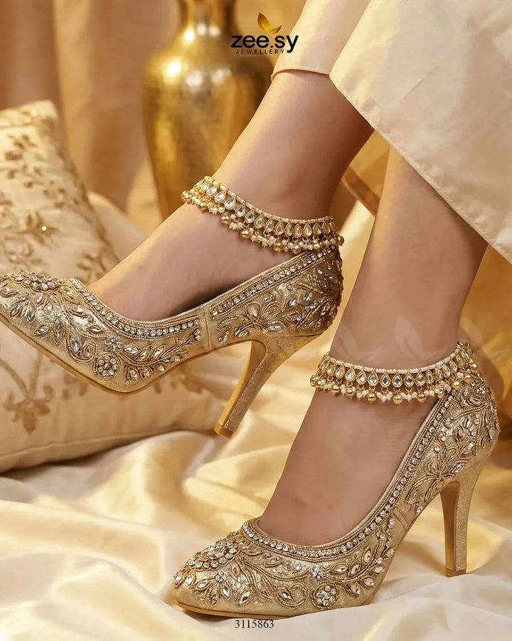 Fosco Anklets Anklets - Zeesy Jewellery Pakistan | Premium Artificial & Imitation Jewellery
