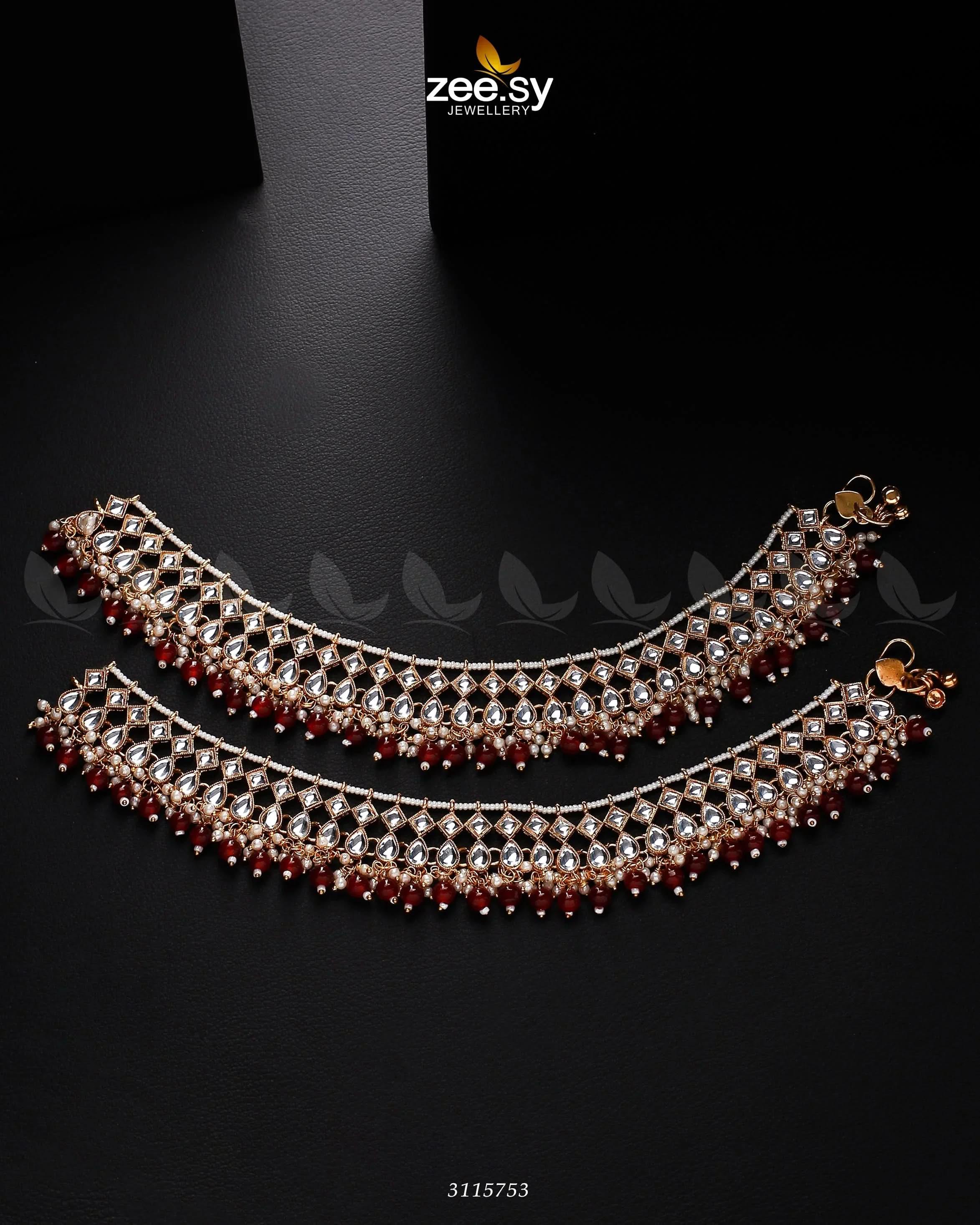 Tanzanite Anklet - Zeesy.pk