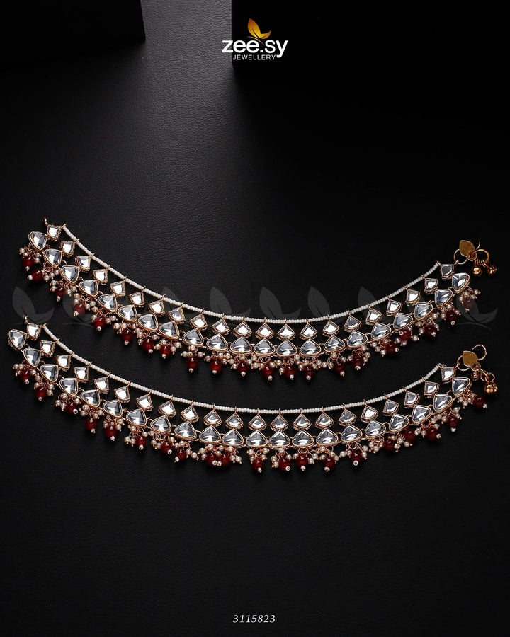 Minisha Anklets Anklets - Zeesy Jewellery Pakistan | Premium Artificial & Imitation Jewellery