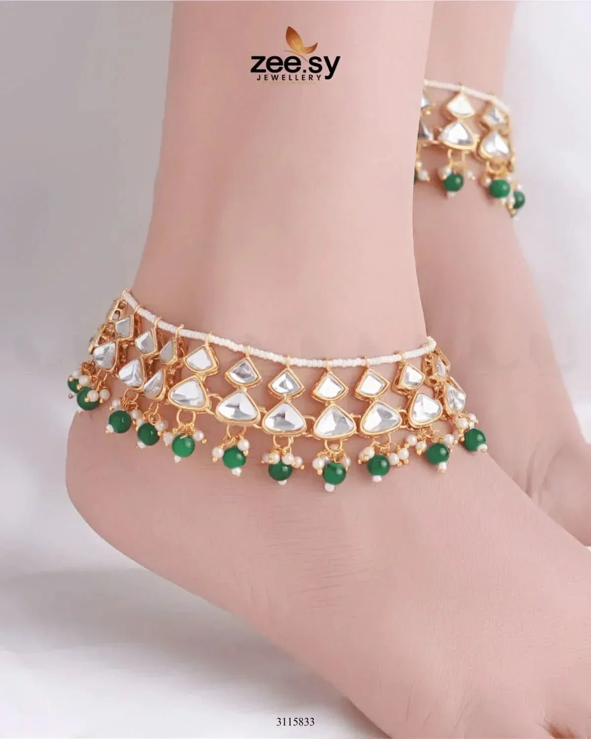 Minisha Anklets - Zeesy.pk