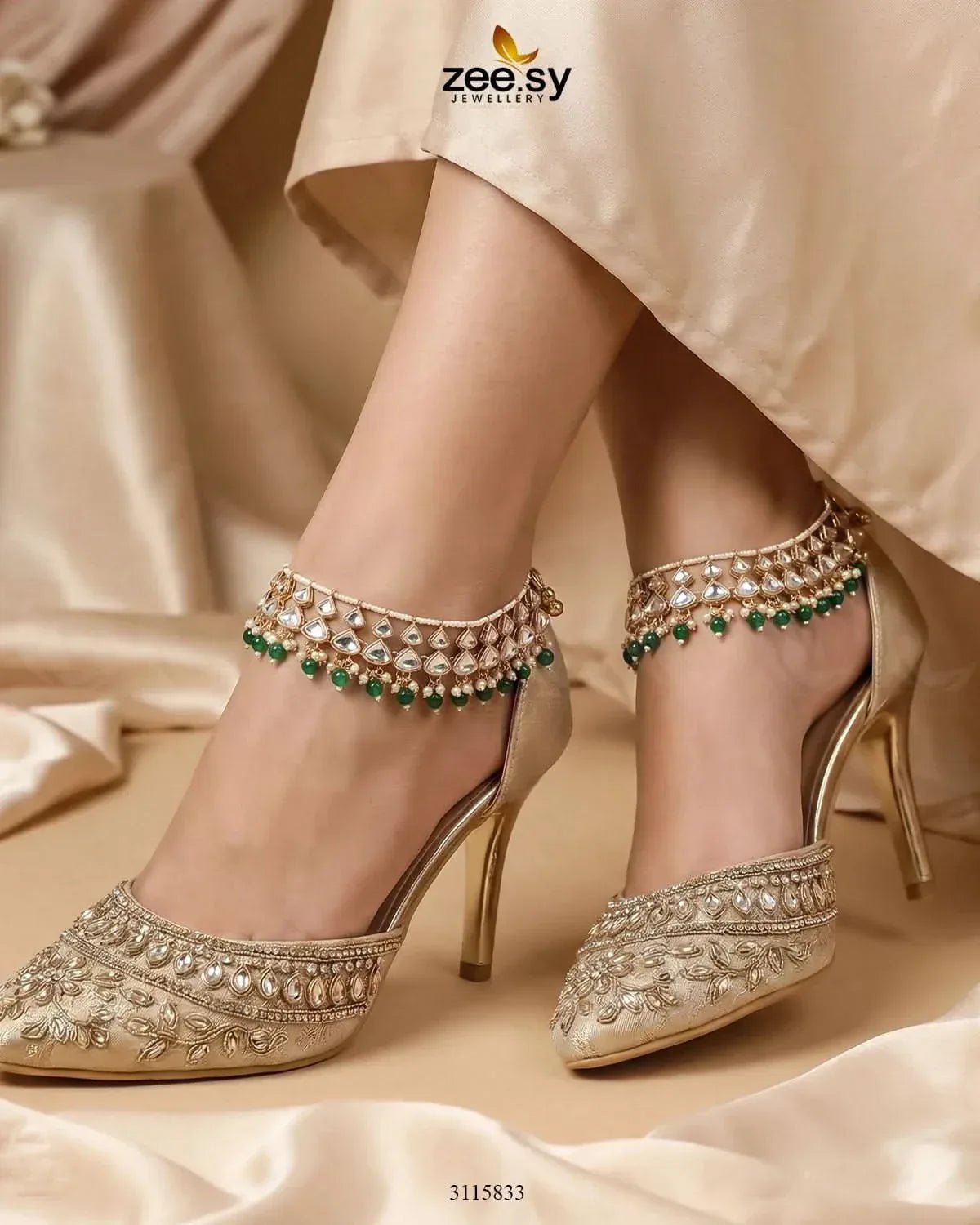 Minisha Anklets - Zeesy.pk