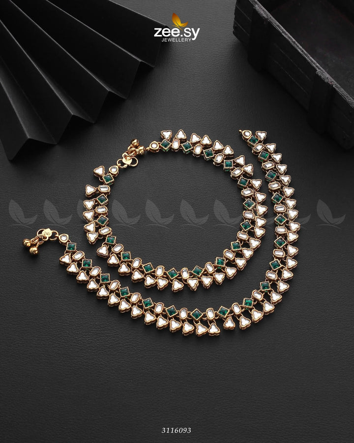 Shungite Anklet Anklets - Zeesy Jewellery Pakistan | Premium Artificial & Imitation Jewellery