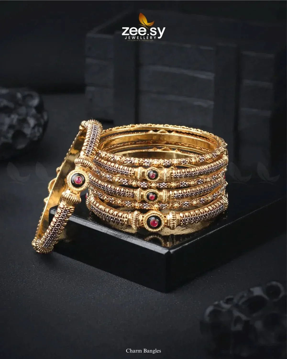 Charm Bangles Bangles - Zeesy Jewellery Pakistan | Premium Artificial & Imitation Jewellery