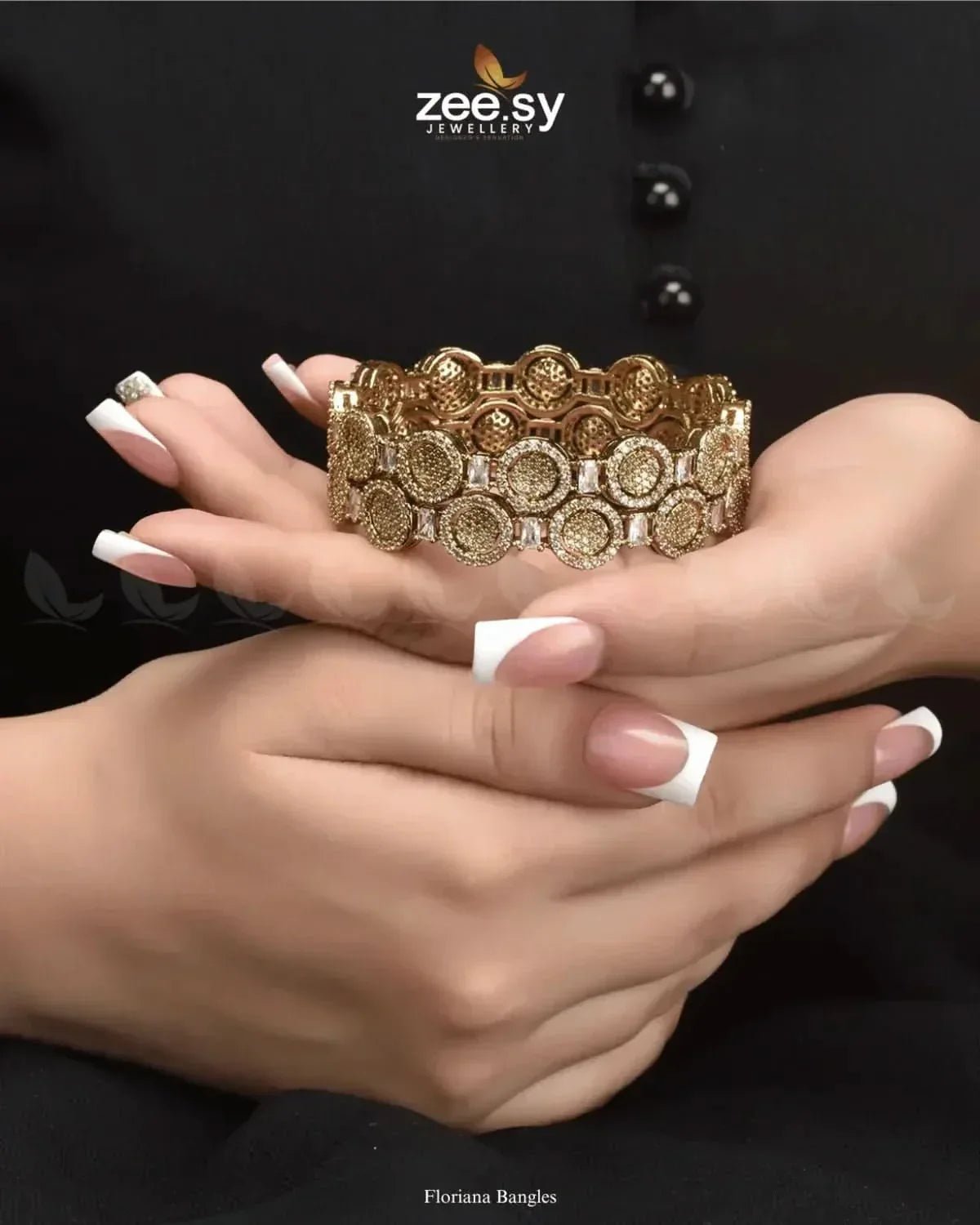 Floriana Bangles BANGLES - Zeesy Jewellery Pakistan