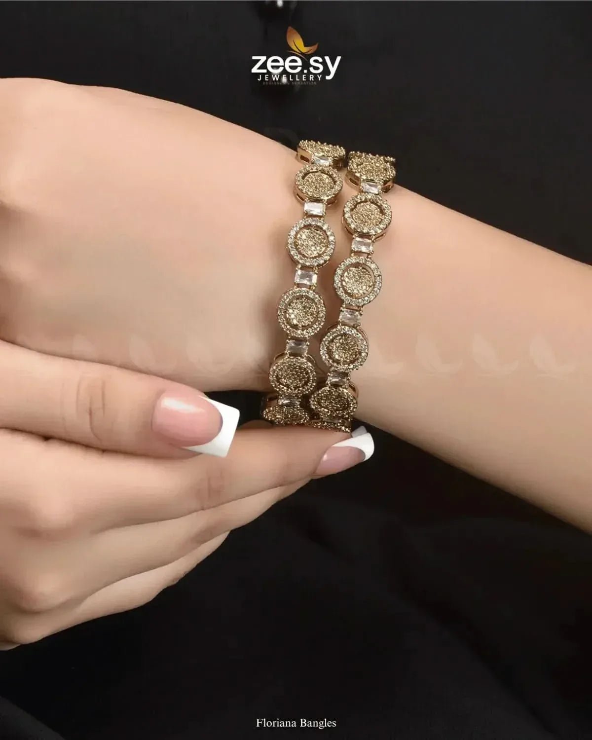 Floriana Bangles BANGLES - Zeesy Jewellery Pakistan