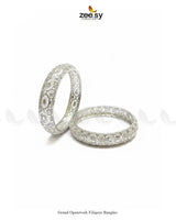 Grand Openwork Filigree Bangles BANGLES - Zeesy Jewellery Pakistan | Premium Artificial & Imitation Jewellery