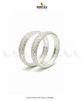 Grand Openwork Filigree Bangles BANGLES - Zeesy Jewellery Pakistan | Premium Artificial & Imitation Jewellery