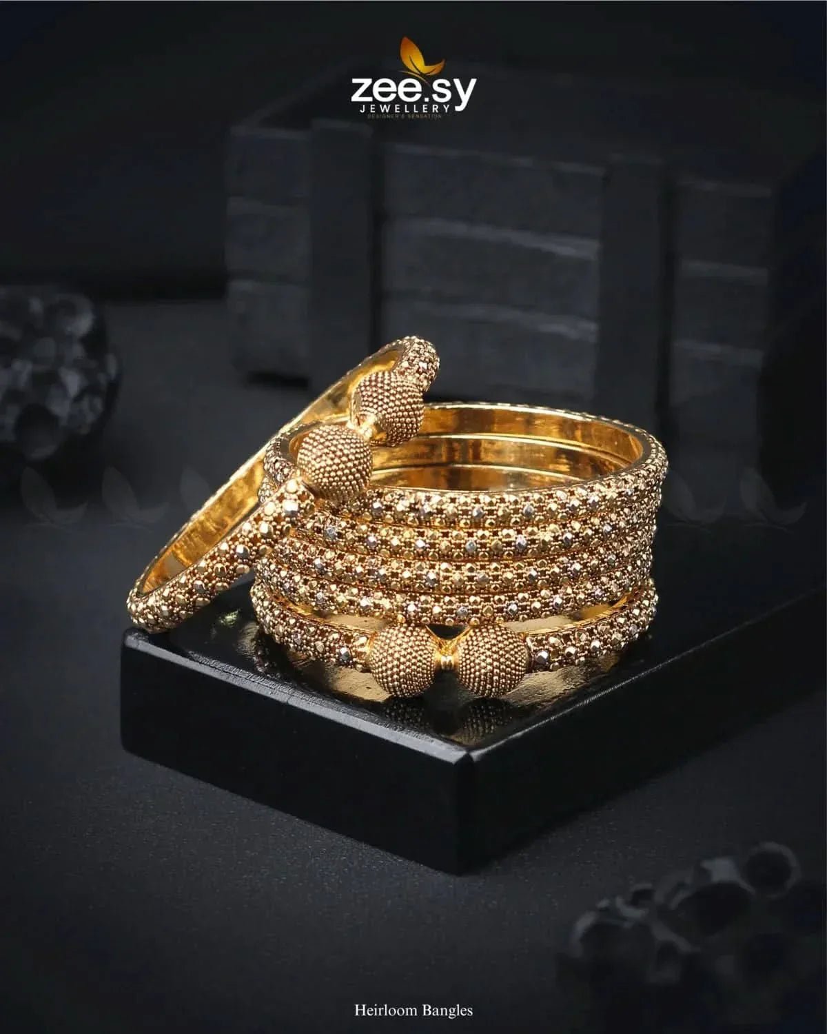 Heirloom Bangles Bangles - Zeesy Jewellery Pakistan | Premium Artificial & Imitation Jewellery