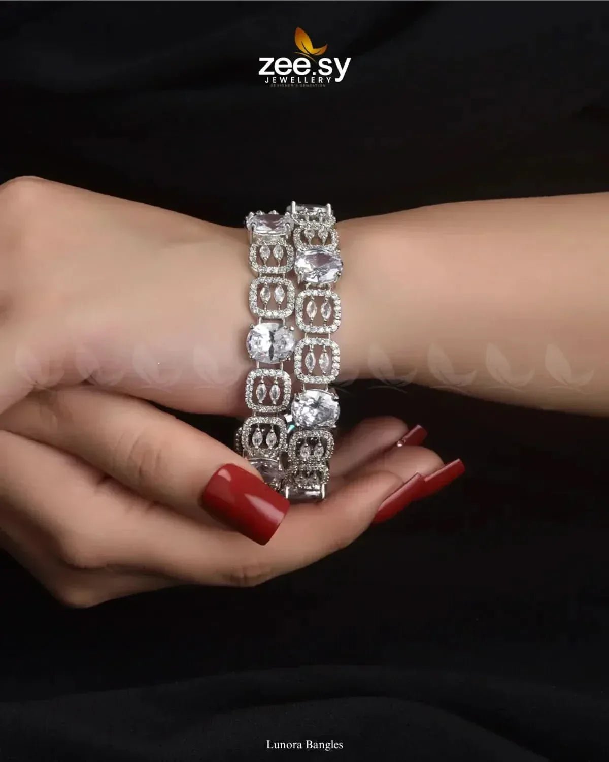 Lunora Bangles Bangles - Zeesy Jewellery Pakistan | Premium Artificial & Imitation Jewellery
