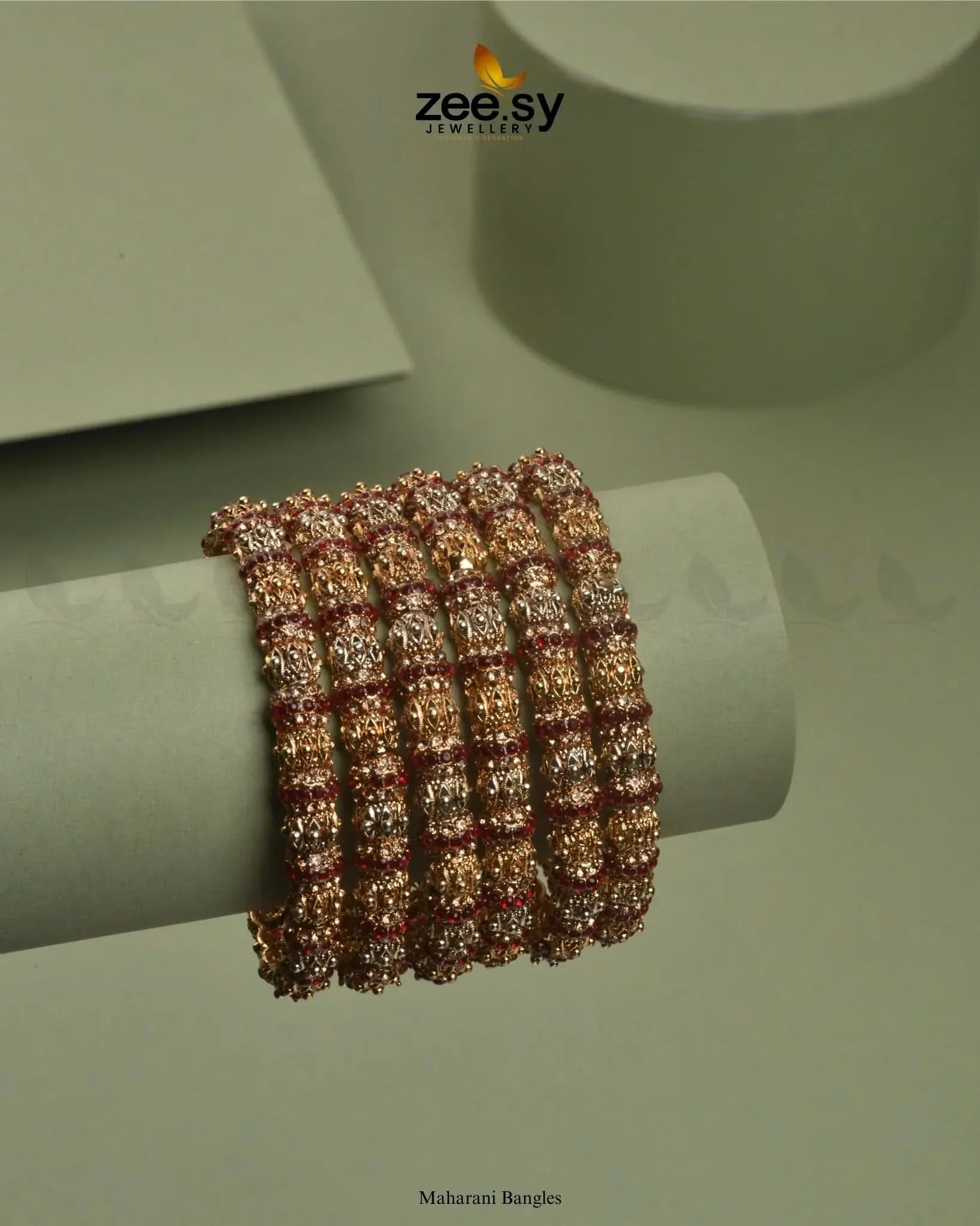Maharani Bangles Bangles - Zeesy Jewellery Pakistan | Premium Artificial & Imitation Jewellery