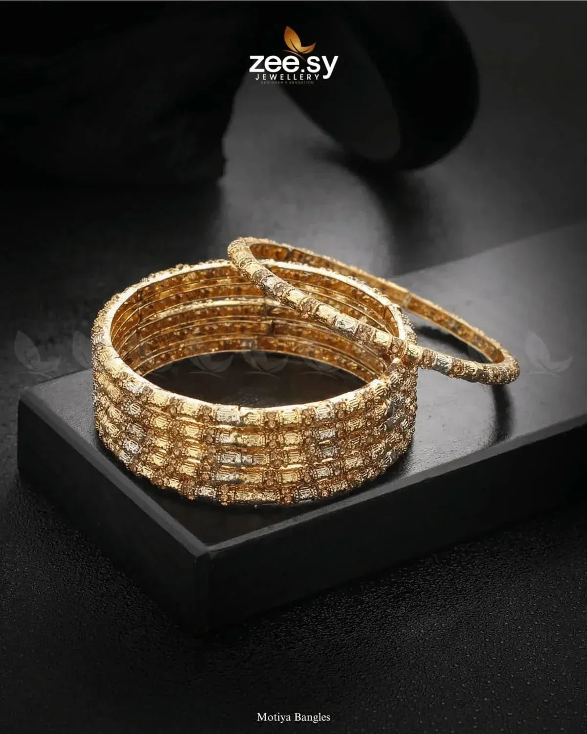 Motiya Bangles Bangles - Zeesy Jewellery Pakistan | Premium Artificial & Imitation Jewellery