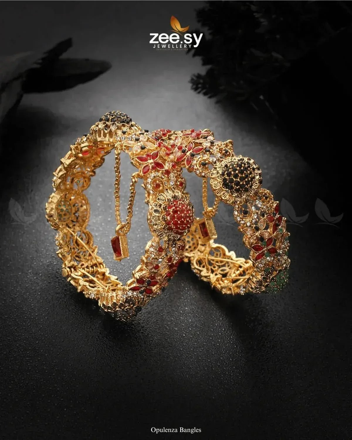 Opulenza Bangles - Zeesy.pk